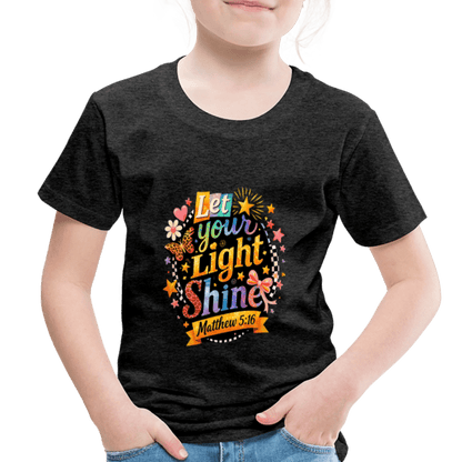 Let Your Light Shine Christian Toddler T-Shirt - ClaimedbyGodDesigns