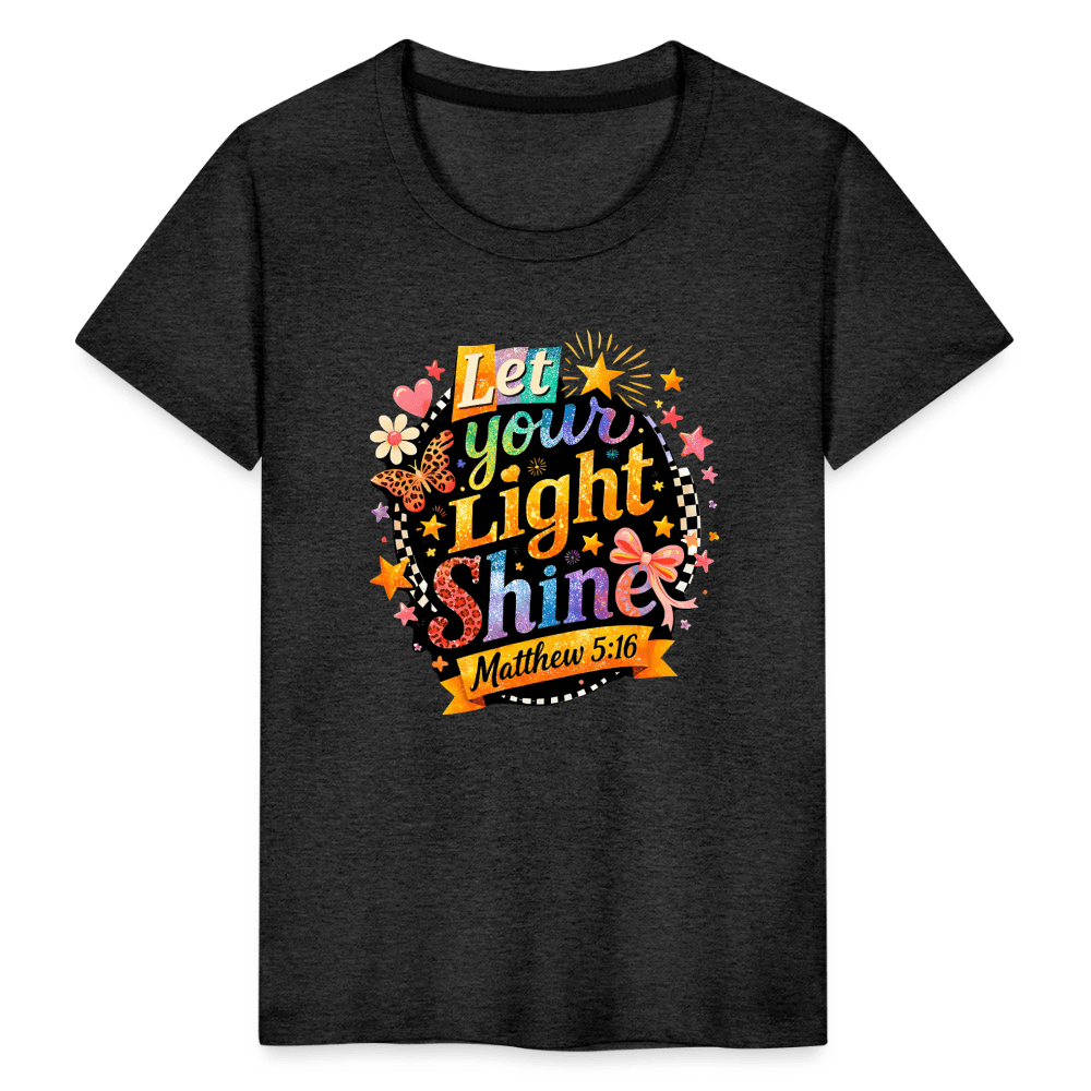 Let Your Light Shine Christian Toddler T-Shirt - ClaimedbyGodDesigns