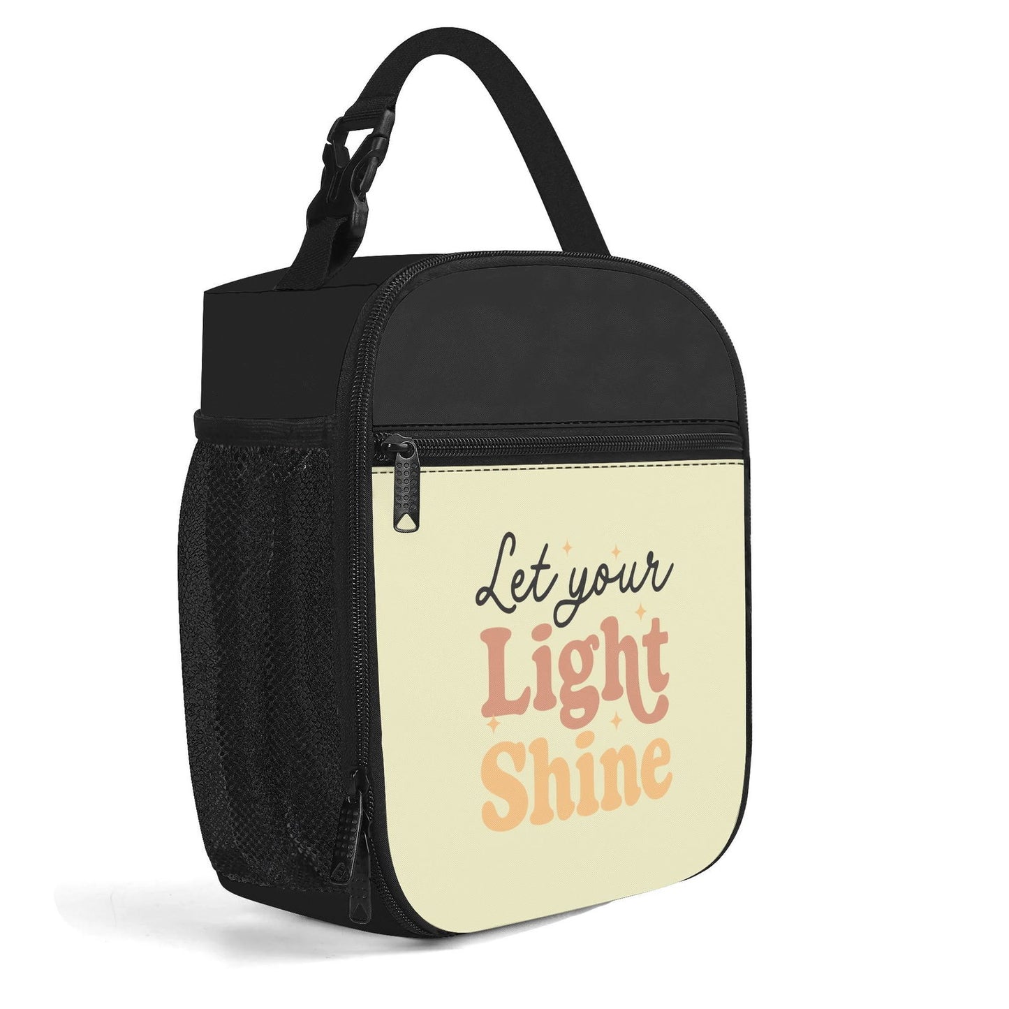 Let Your Light Shine Insulated Christian Lunch Box for Kids - ClaimedbyGodDesigns