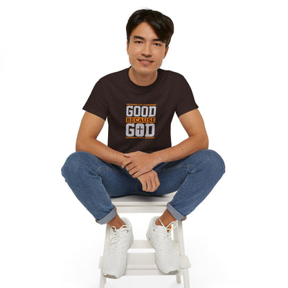 Life Is Good Because God Is Great Unisex Christian Ultra Cotton Tee - ClaimedbyGodDesigns