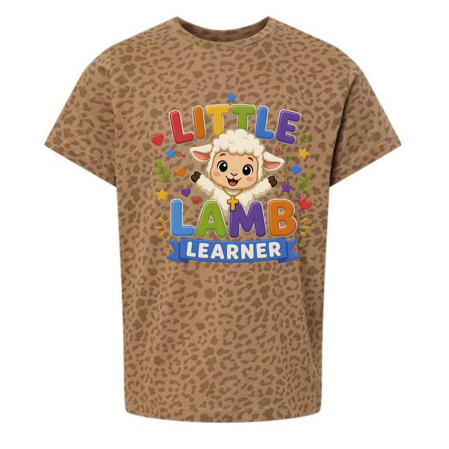 Little Lamb Learner Christian Toddler T-shirt - ClaimedbyGodDesigns