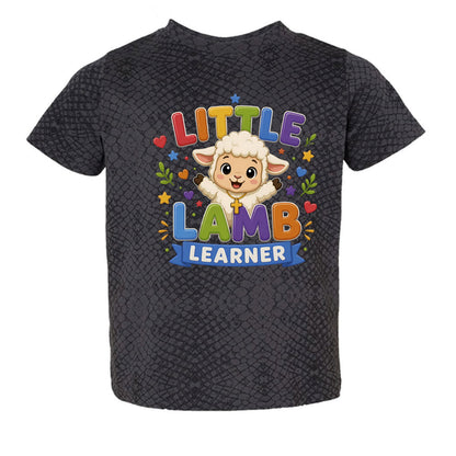 Little Lamb Learner Christian Toddler T-shirt - ClaimedbyGodDesigns