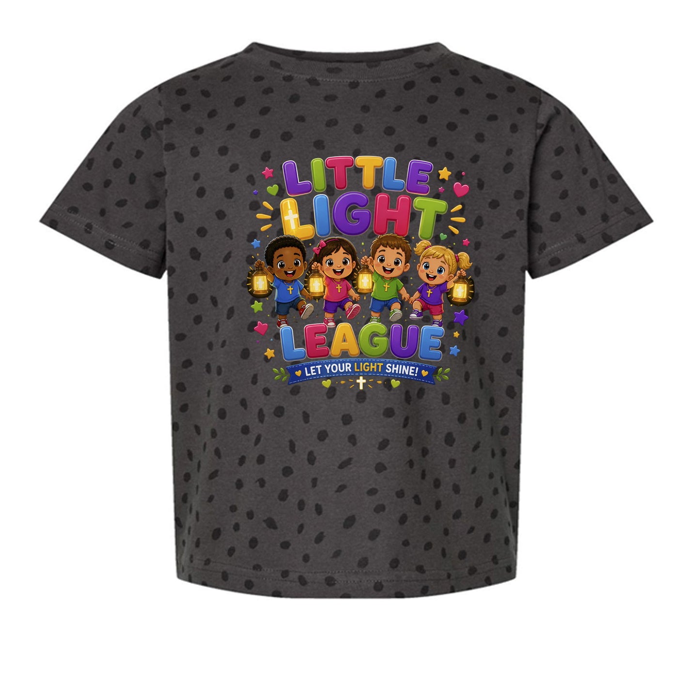 Little Light League Toddler Christian T-shirt - ClaimedbyGodDesigns