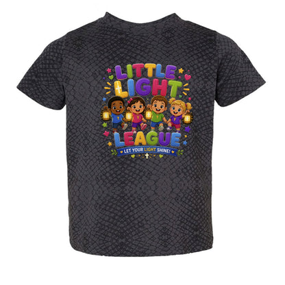 Little Light League Toddler Christian T-shirt - ClaimedbyGodDesigns