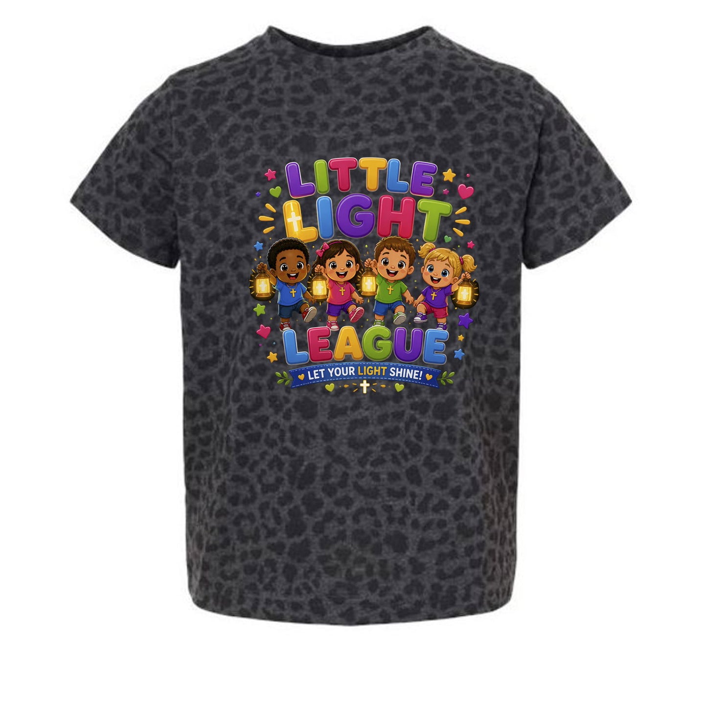 Little Light League Toddler Christian T-shirt - ClaimedbyGodDesigns