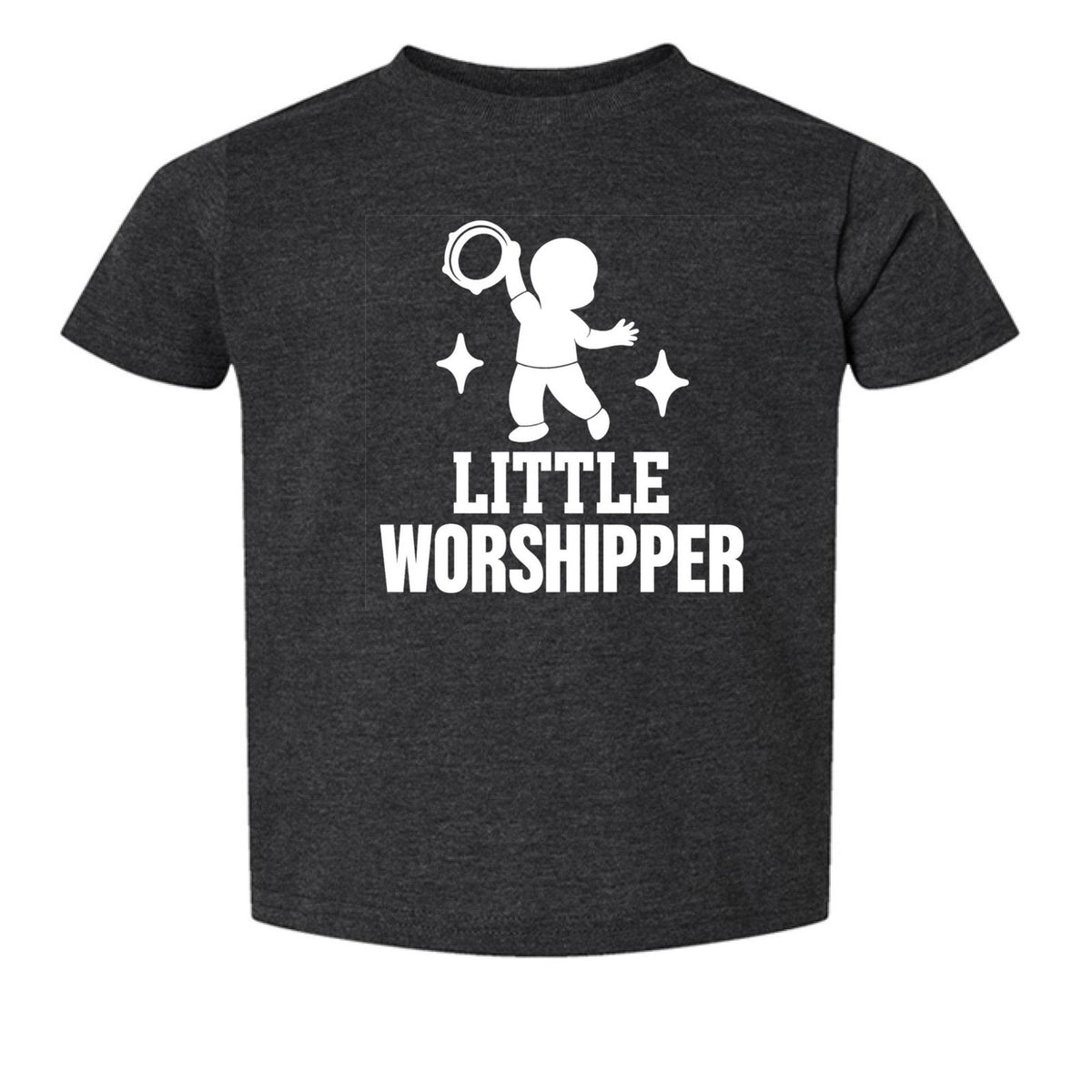 Little Worshipper Toddler Christian T-shirt - ClaimedbyGodDesigns