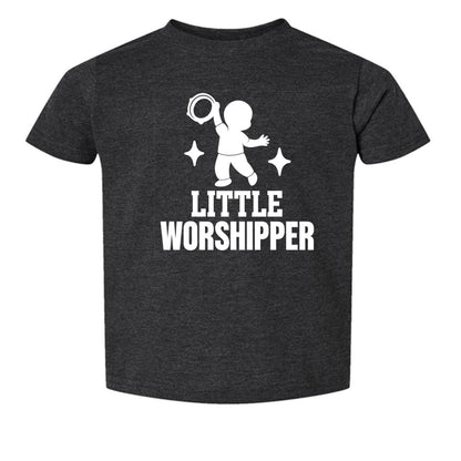 Little Worshipper Toddler Christian T-shirt - ClaimedbyGodDesigns
