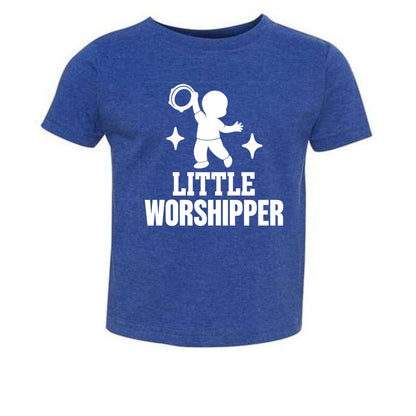 Little Worshipper Toddler Christian T-shirt - ClaimedbyGodDesigns