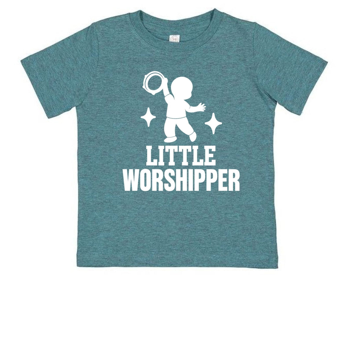 Little Worshipper Toddler Christian T-shirt - ClaimedbyGodDesigns