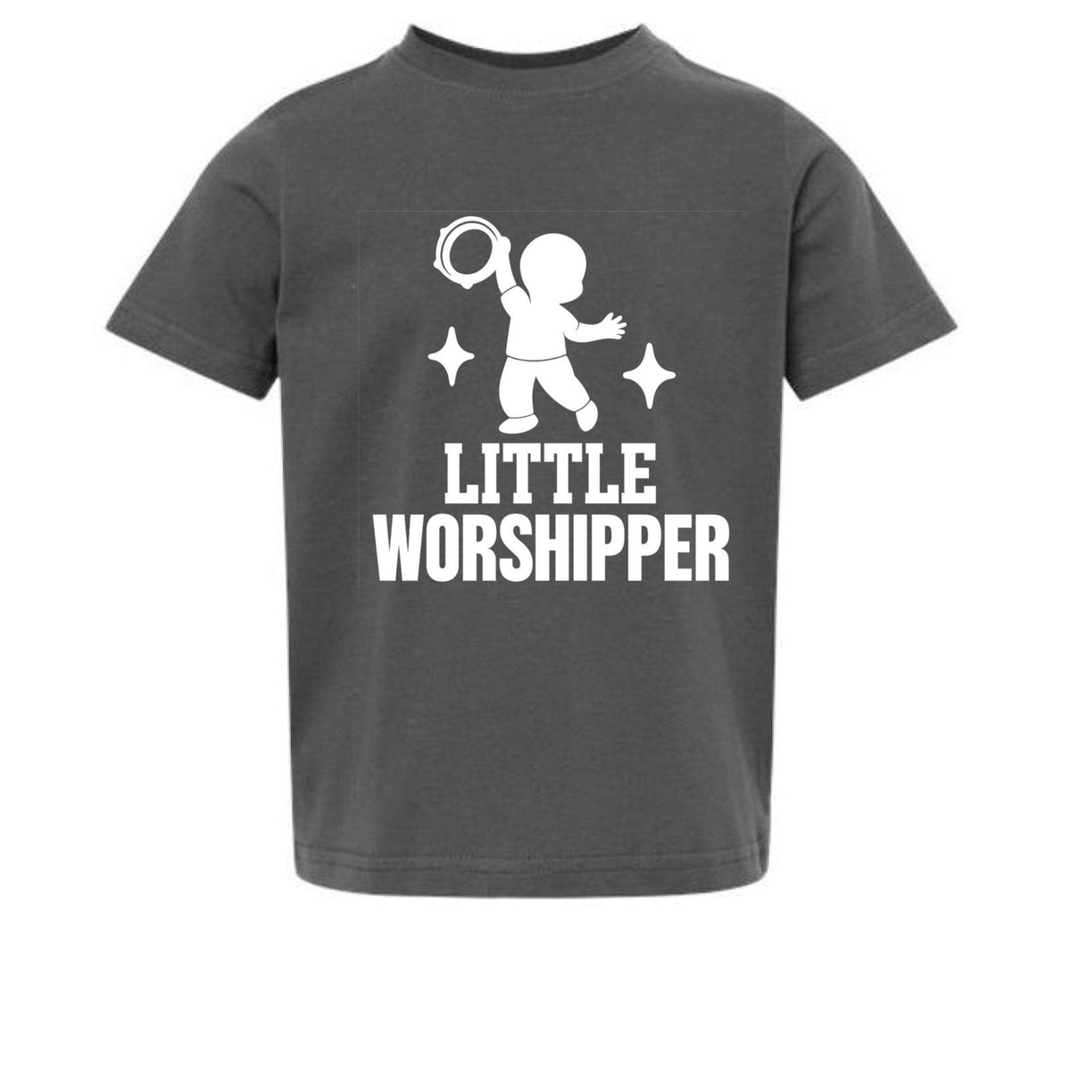 Little Worshipper Toddler Christian T-shirt - ClaimedbyGodDesigns