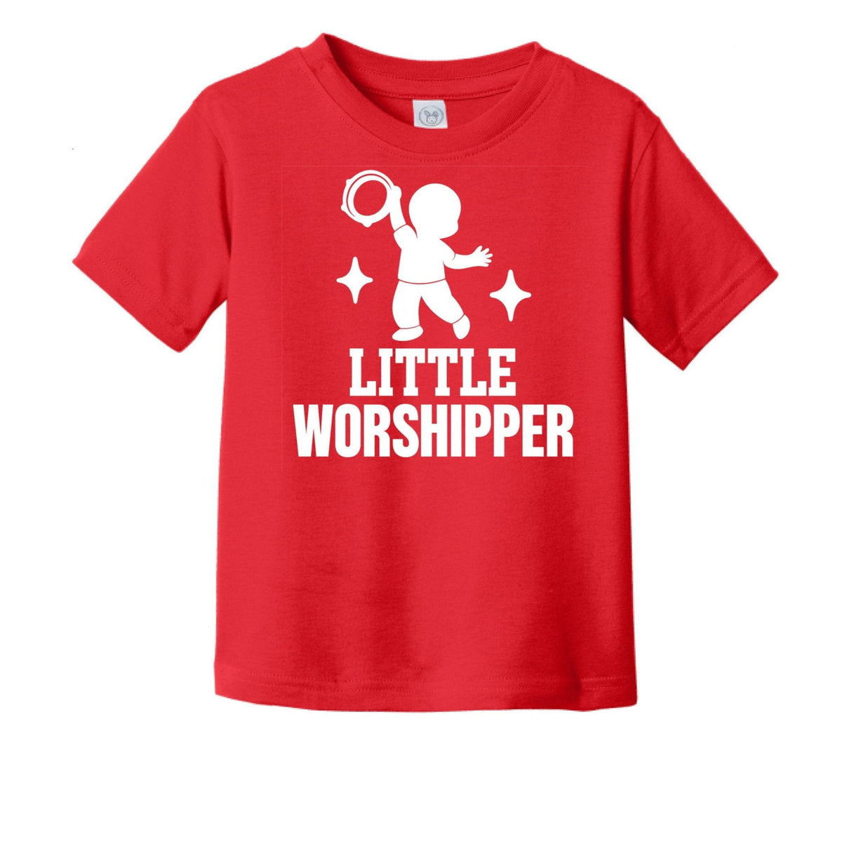 Little Worshipper Toddler Christian T-shirt - ClaimedbyGodDesigns
