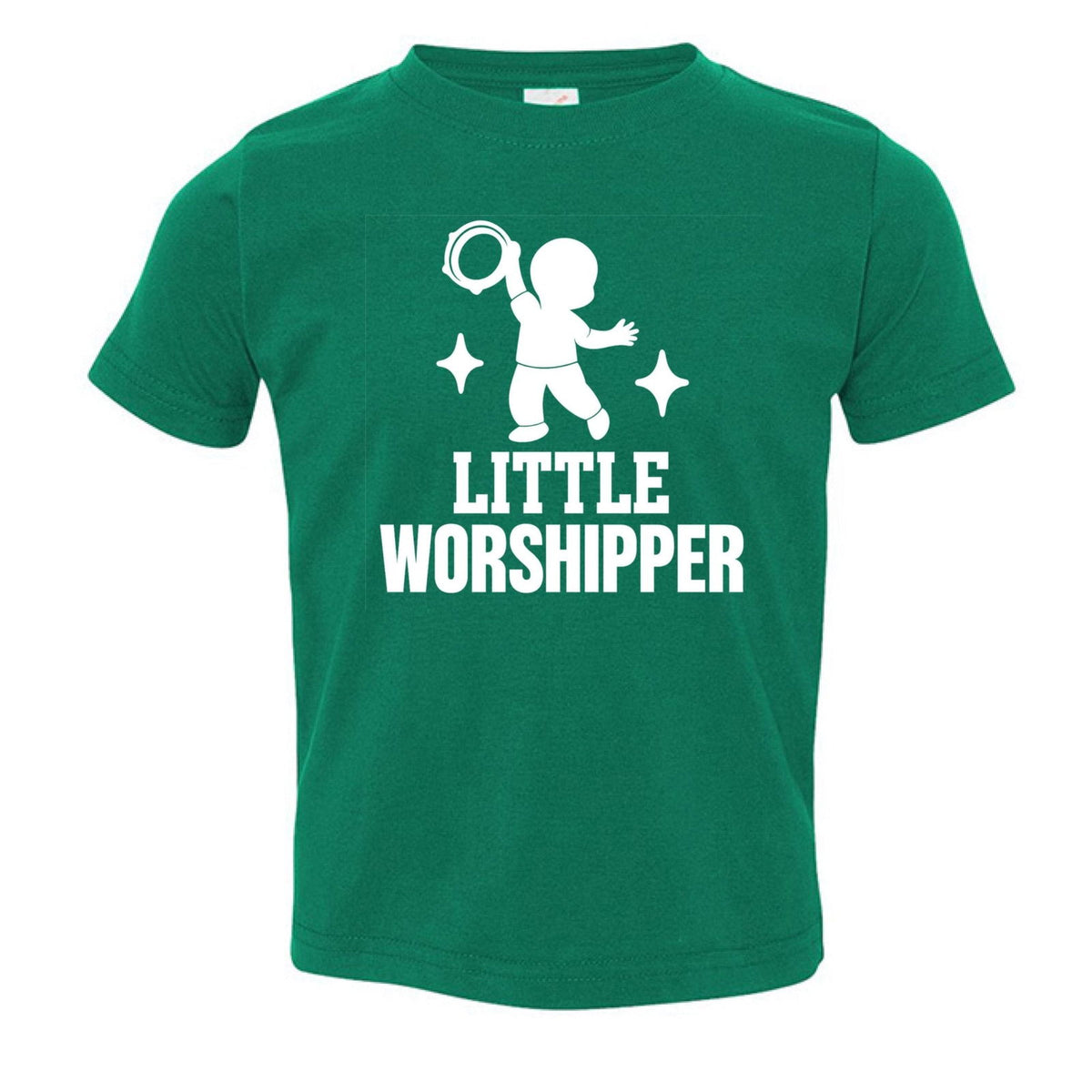 Little Worshipper Toddler Christian T-shirt - ClaimedbyGodDesigns