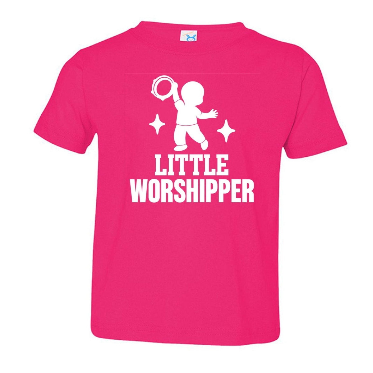Little Worshipper Toddler Christian T-shirt - ClaimedbyGodDesigns