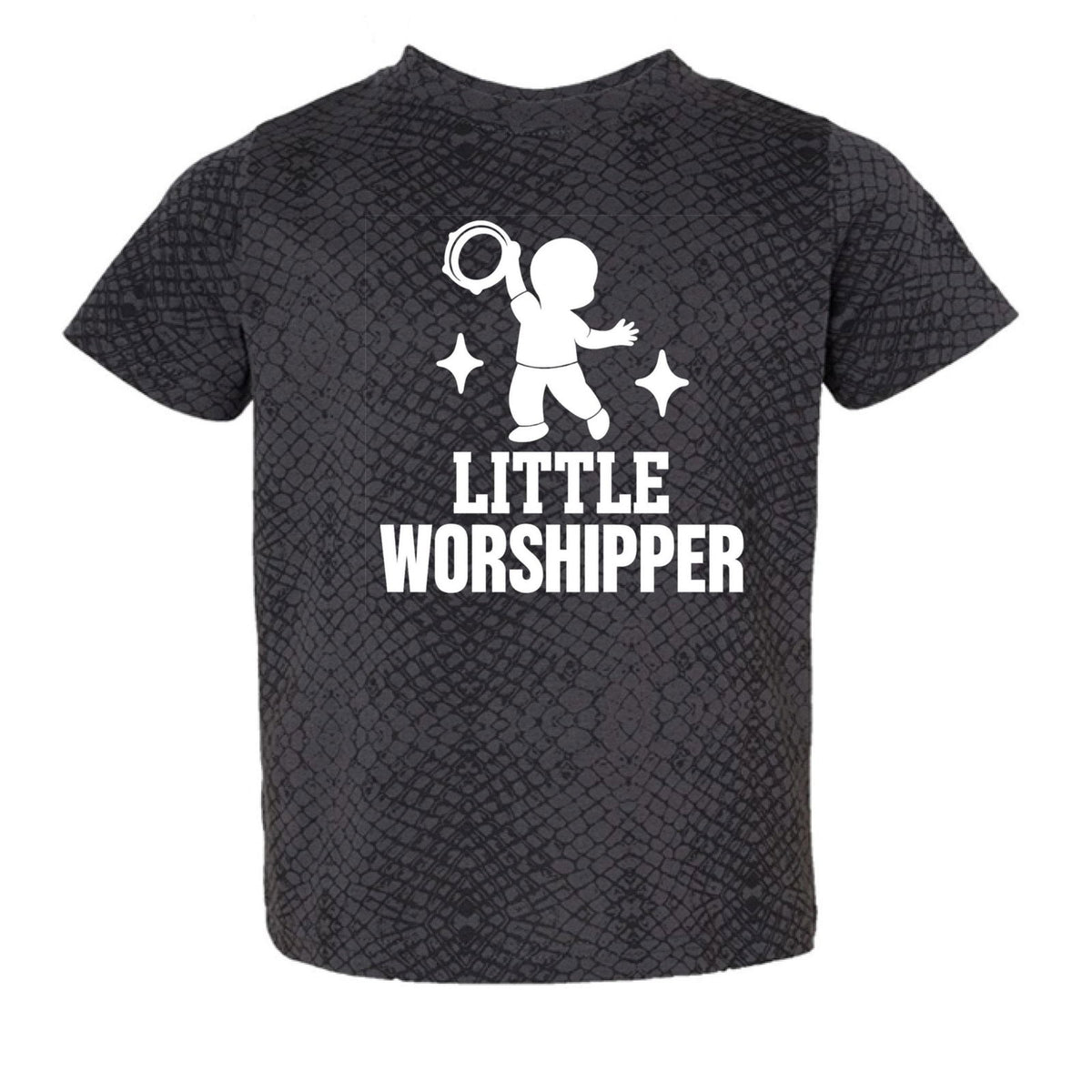 Little Worshipper Toddler Christian T-shirt - ClaimedbyGodDesigns