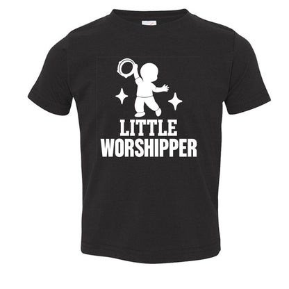 Little Worshipper Toddler Christian T-shirt - ClaimedbyGodDesigns
