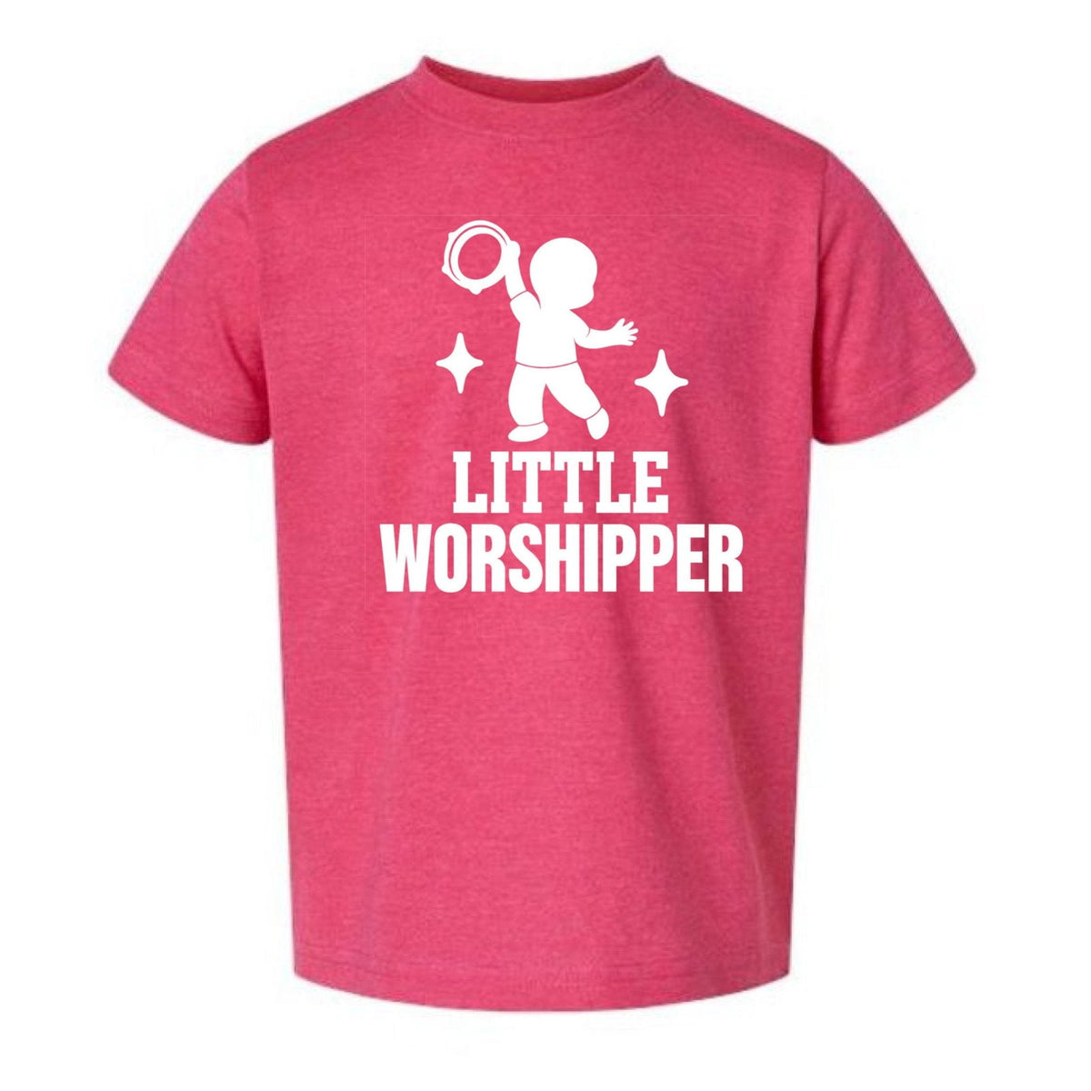 Little Worshipper Toddler Christian T-shirt - ClaimedbyGodDesigns