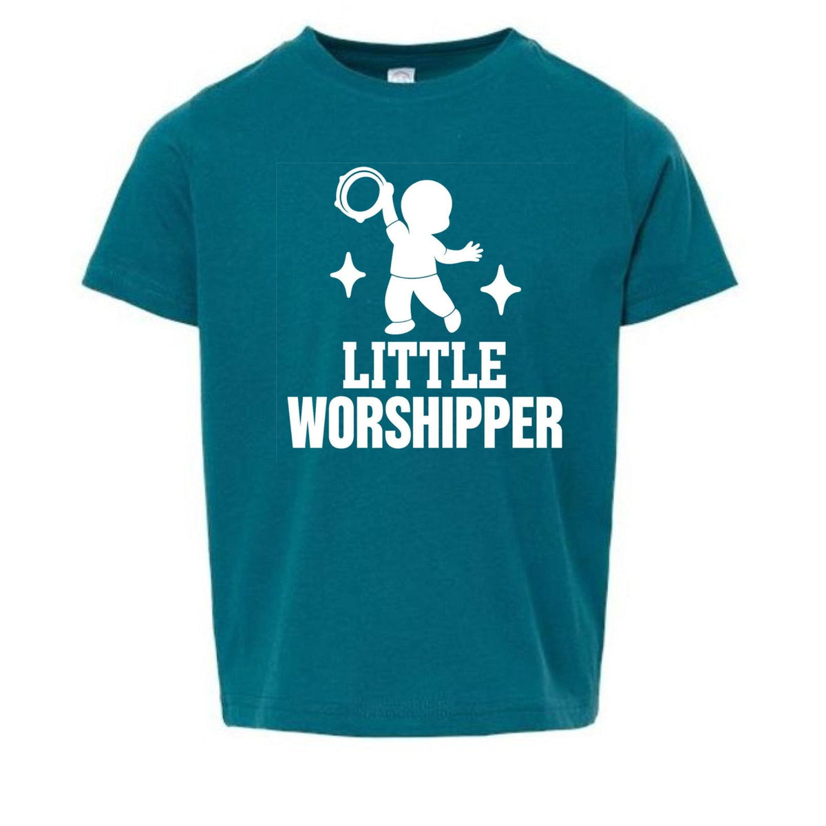 Little Worshipper Toddler Christian T-shirt - ClaimedbyGodDesigns