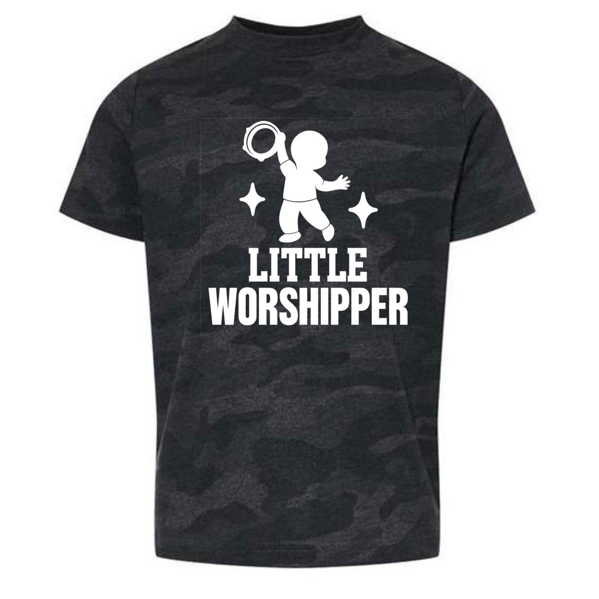 Little Worshipper Toddler Christian T-shirt - ClaimedbyGodDesigns