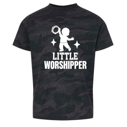 Little Worshipper Toddler Christian T-shirt - ClaimedbyGodDesigns