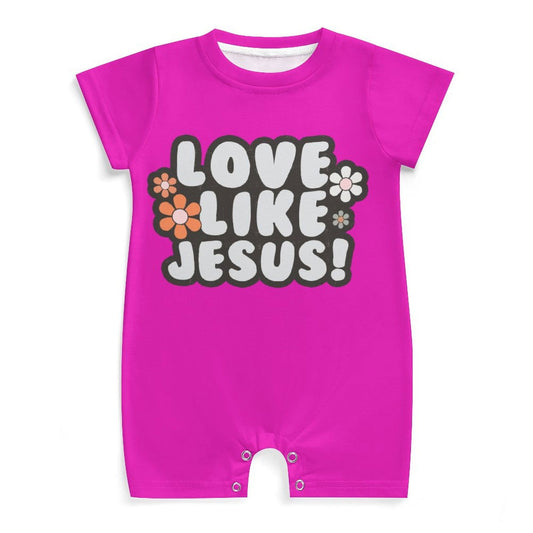Love Like Jesus Christian Baby Onesie - ClaimedbyGodDesigns