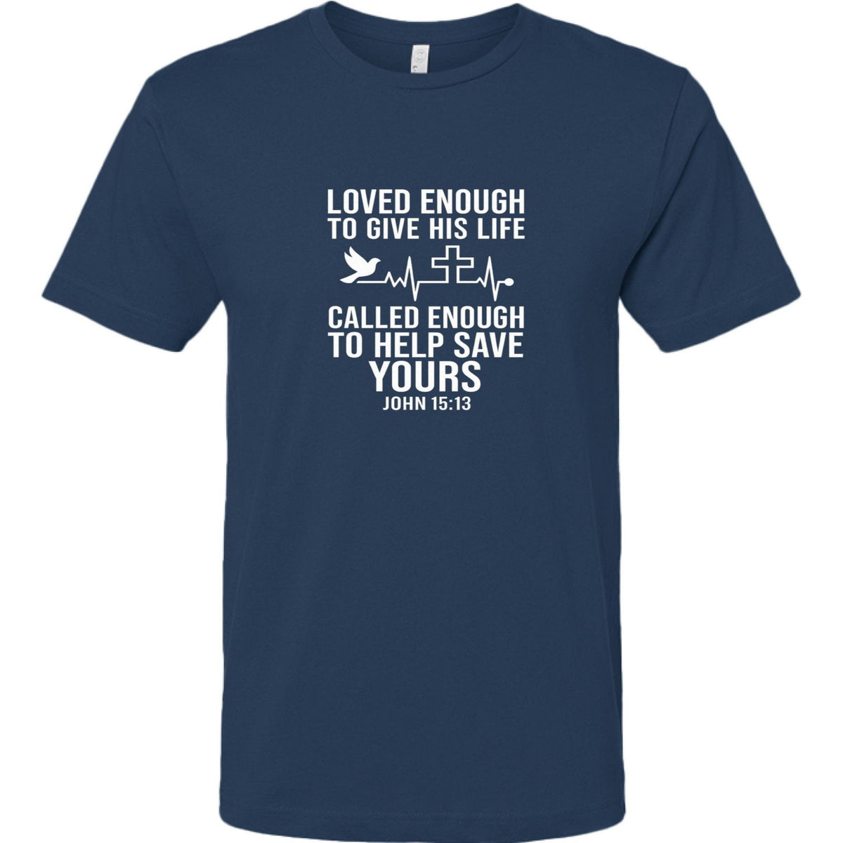 Loved Enough Unisex Christian Jersey T-shirt - ClaimedbyGodDesigns