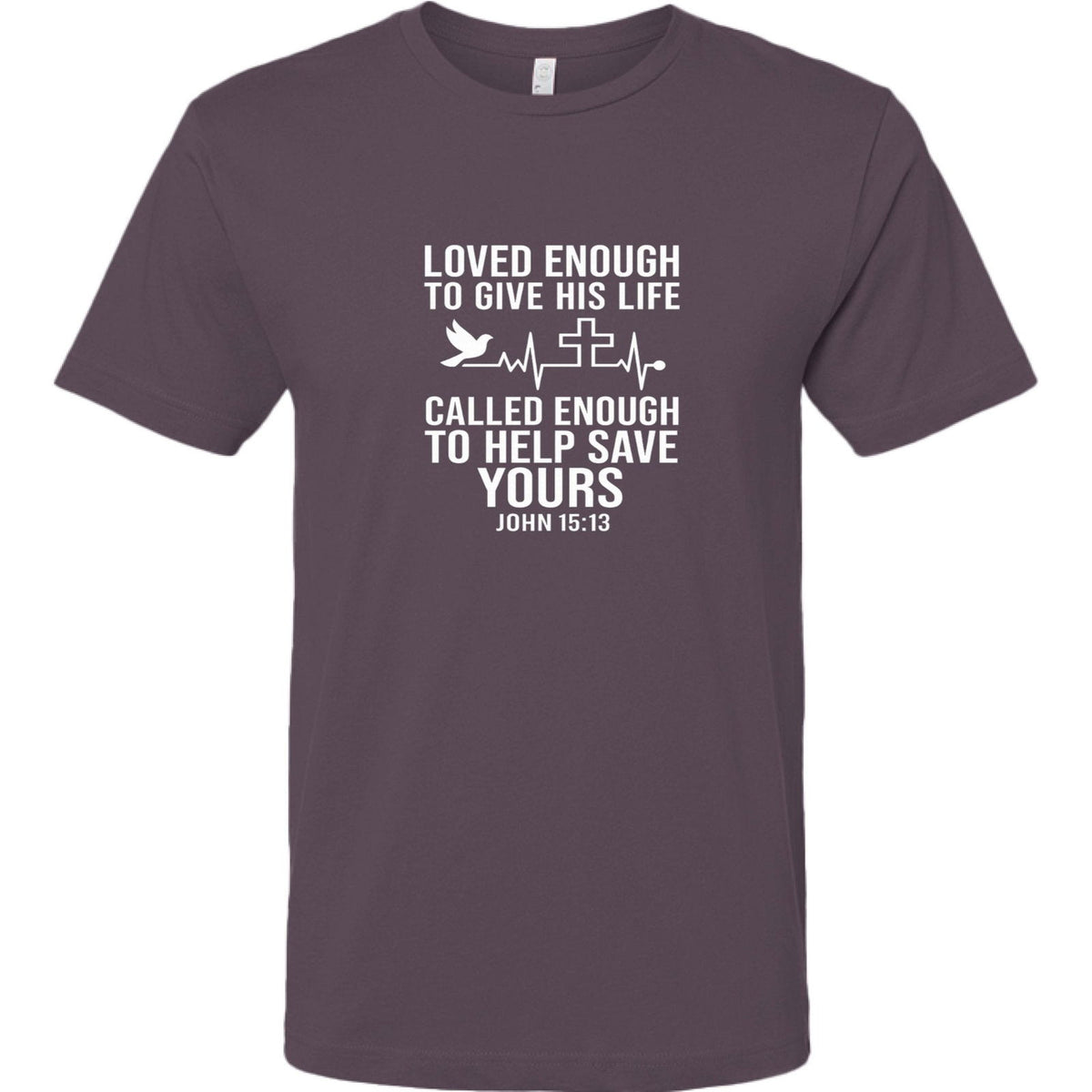 Loved Enough Unisex Christian Jersey T-shirt - ClaimedbyGodDesigns