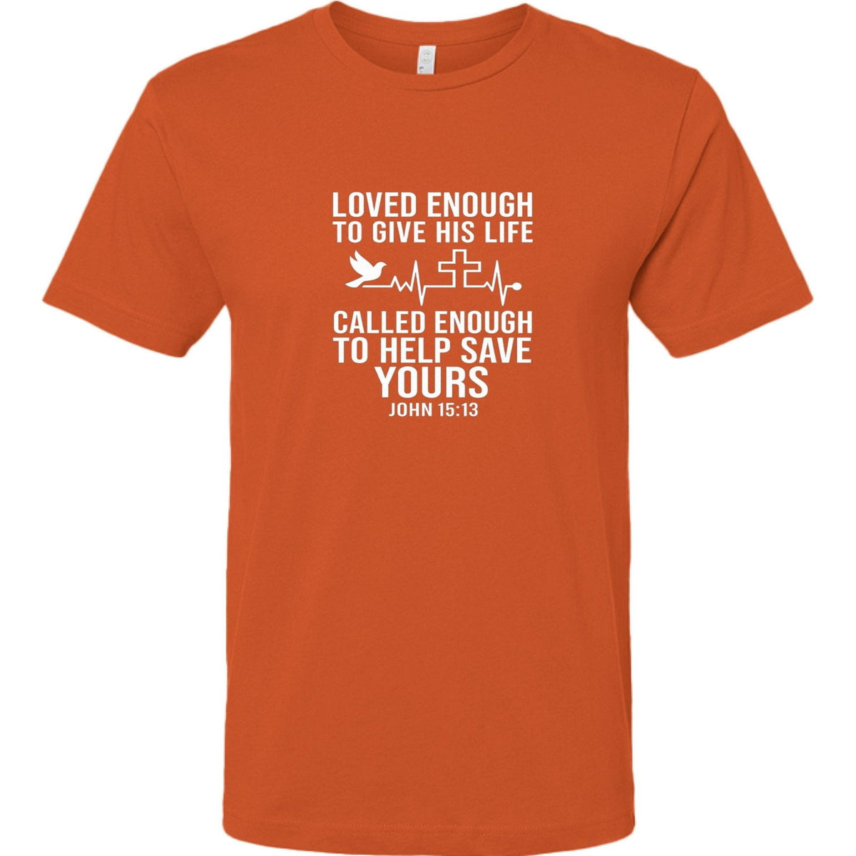 Loved Enough Unisex Christian Jersey T-shirt - ClaimedbyGodDesigns