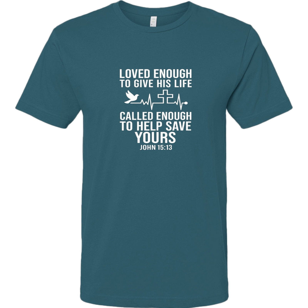 Loved Enough Unisex Christian Jersey T-shirt - ClaimedbyGodDesigns