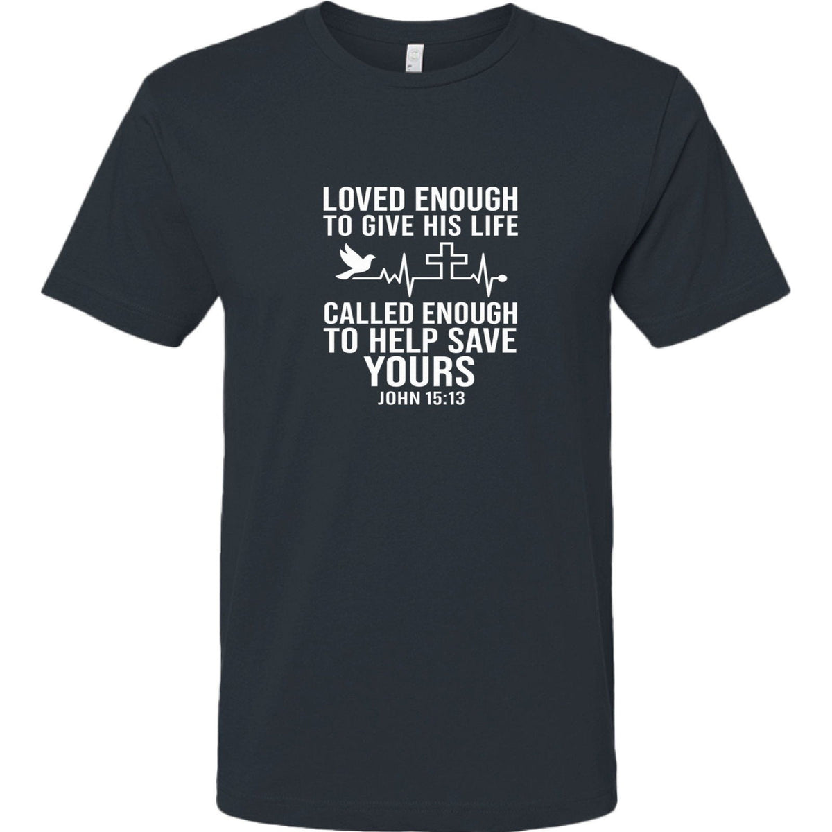 Loved Enough Unisex Christian Jersey T-shirt - ClaimedbyGodDesigns
