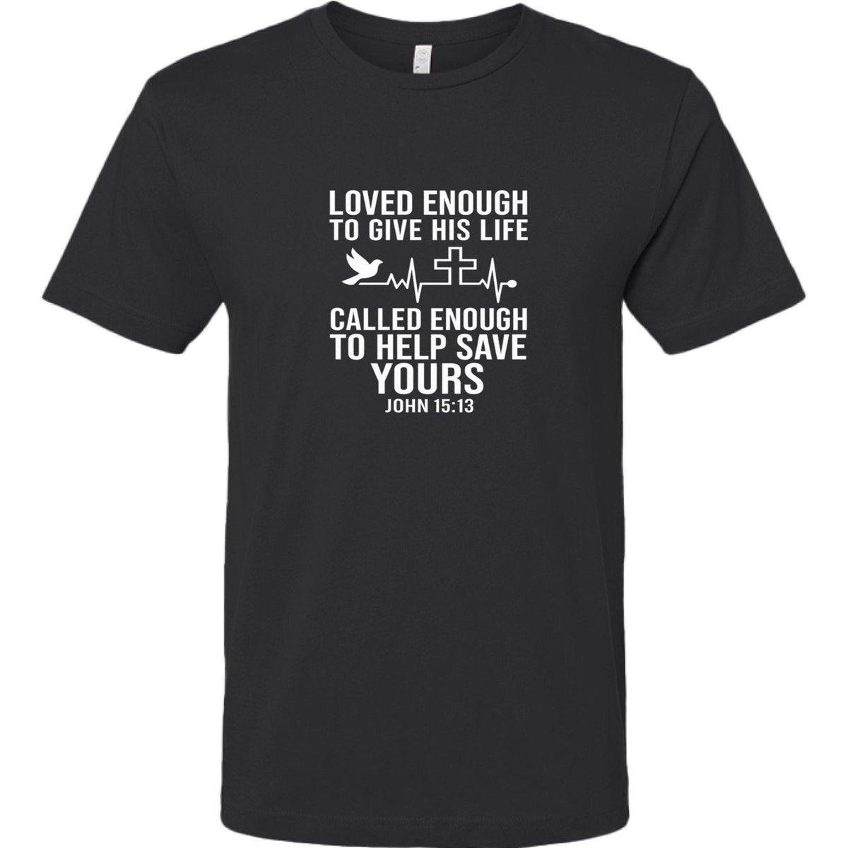 Loved Enough Unisex Christian Jersey T-shirt - ClaimedbyGodDesigns