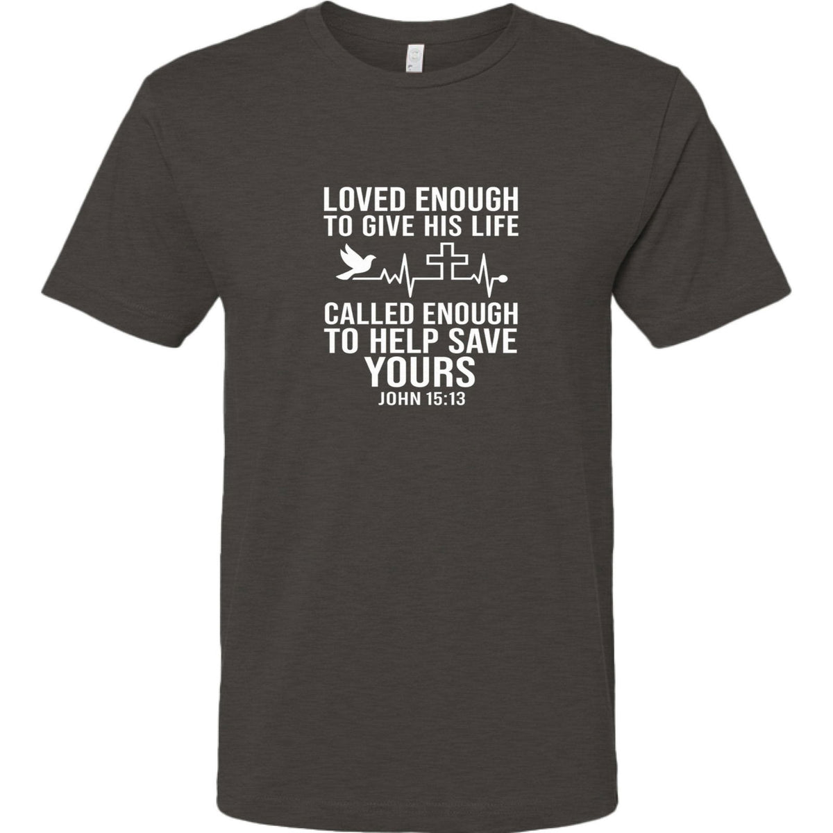 Loved Enough Unisex Christian Jersey T-shirt - ClaimedbyGodDesigns