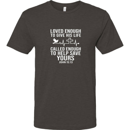 Loved Enough Unisex Christian Jersey T-shirt - ClaimedbyGodDesigns
