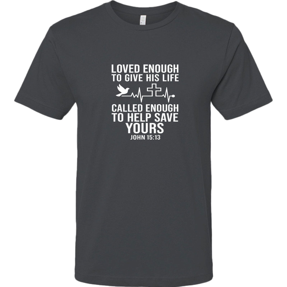Loved Enough Unisex Christian Jersey T-shirt - ClaimedbyGodDesigns