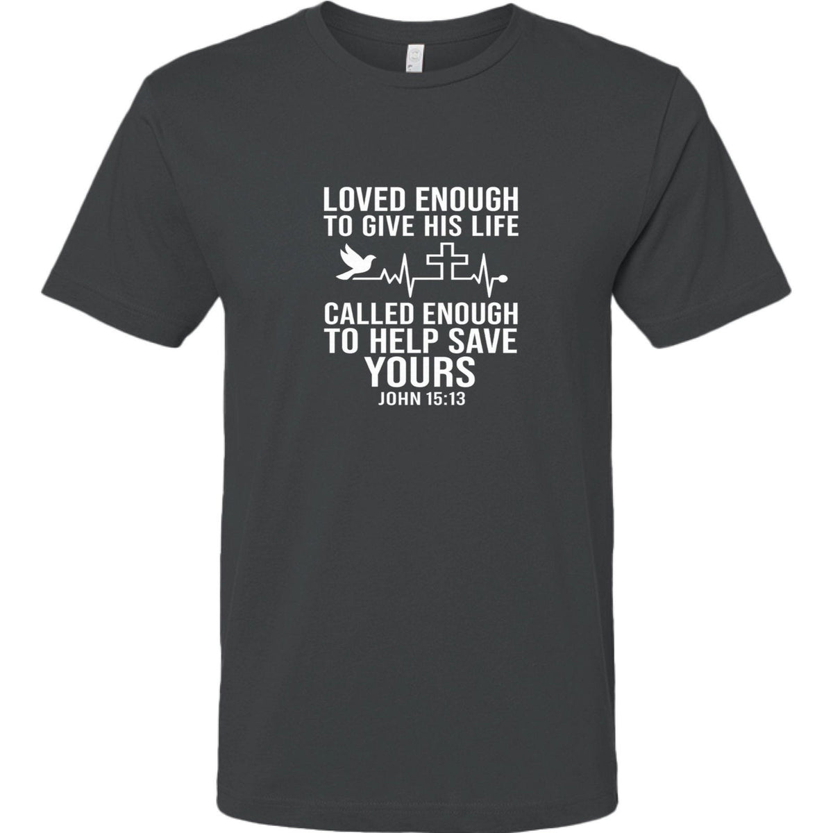 Loved Enough Unisex Christian Jersey T-shirt - ClaimedbyGodDesigns