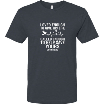 Loved Enough Unisex Christian Jersey T-shirt - ClaimedbyGodDesigns
