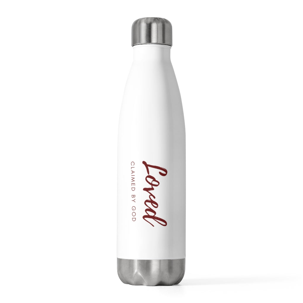 Loved Insulated Bottle - ClaimedbyGodDesigns