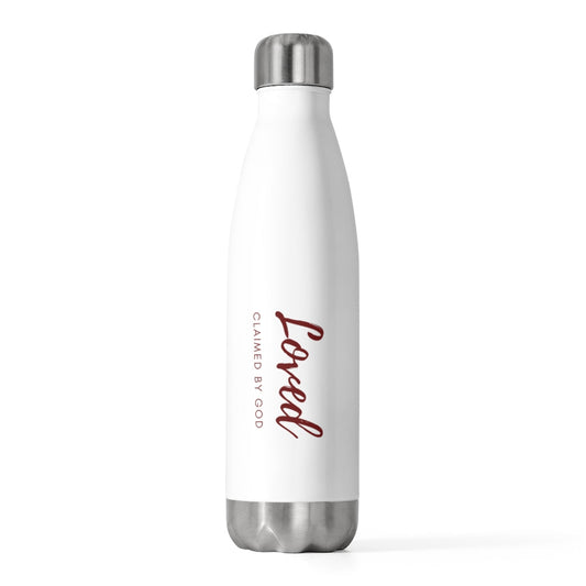 Loved Insulated Bottle - ClaimedbyGodDesigns