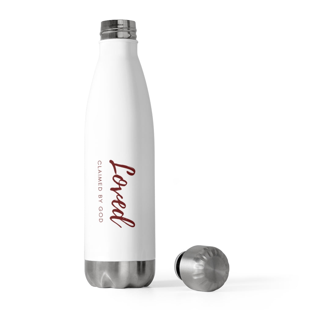 Loved Insulated Bottle - ClaimedbyGodDesigns