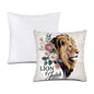 Lion Of Judah Christian Throw Pillow - ClaimedbyGodDesigns