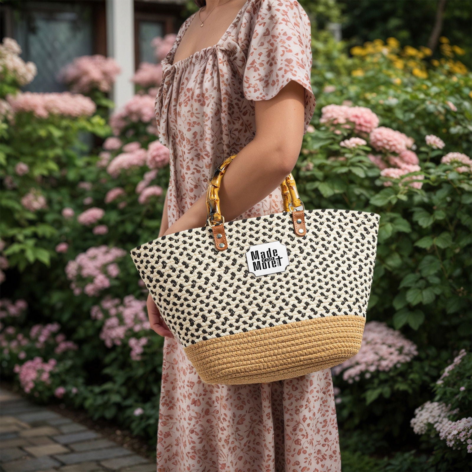 Made For More Christian Spacious Beach Bag - ClaimedbyGodDesigns