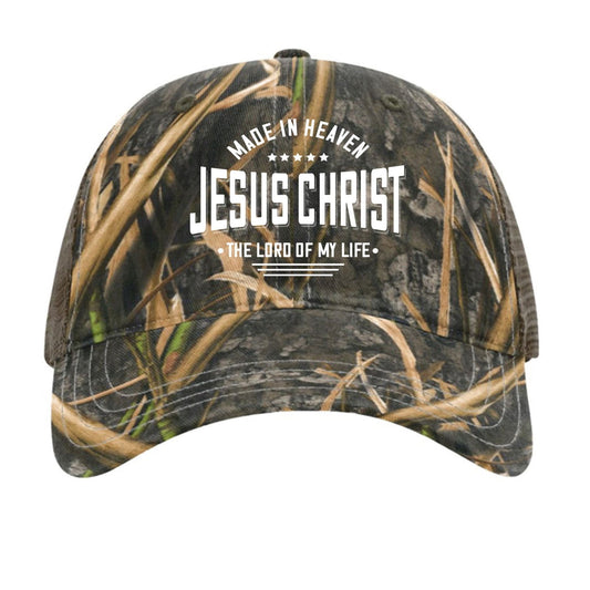 Made In Heaven Adult Christian Camo Hat - ClaimedbyGodDesigns