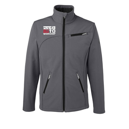 Made To Worship Men's Premium Christian Transport Soft Shell Jacket - ClaimedbyGodDesigns