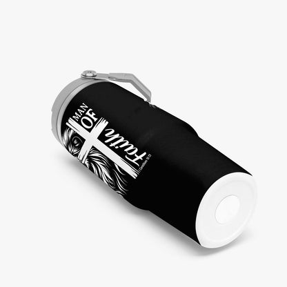 Main Of Faith Christian Flip Straw Tumbler - 30oz - ClaimedbyGodDesigns