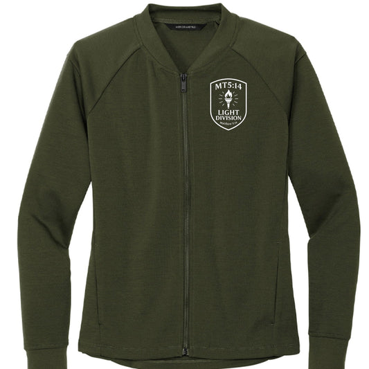 Matthew 5:14 Light Division Women’s Kingdom Code Christian Jacket - ClaimedbyGodDesigns