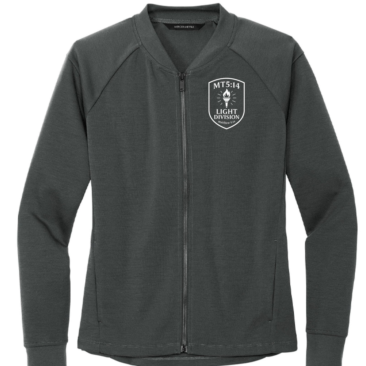 Matthew 5:14 Light Division Women’s Kingdom Code Christian Jacket - ClaimedbyGodDesigns