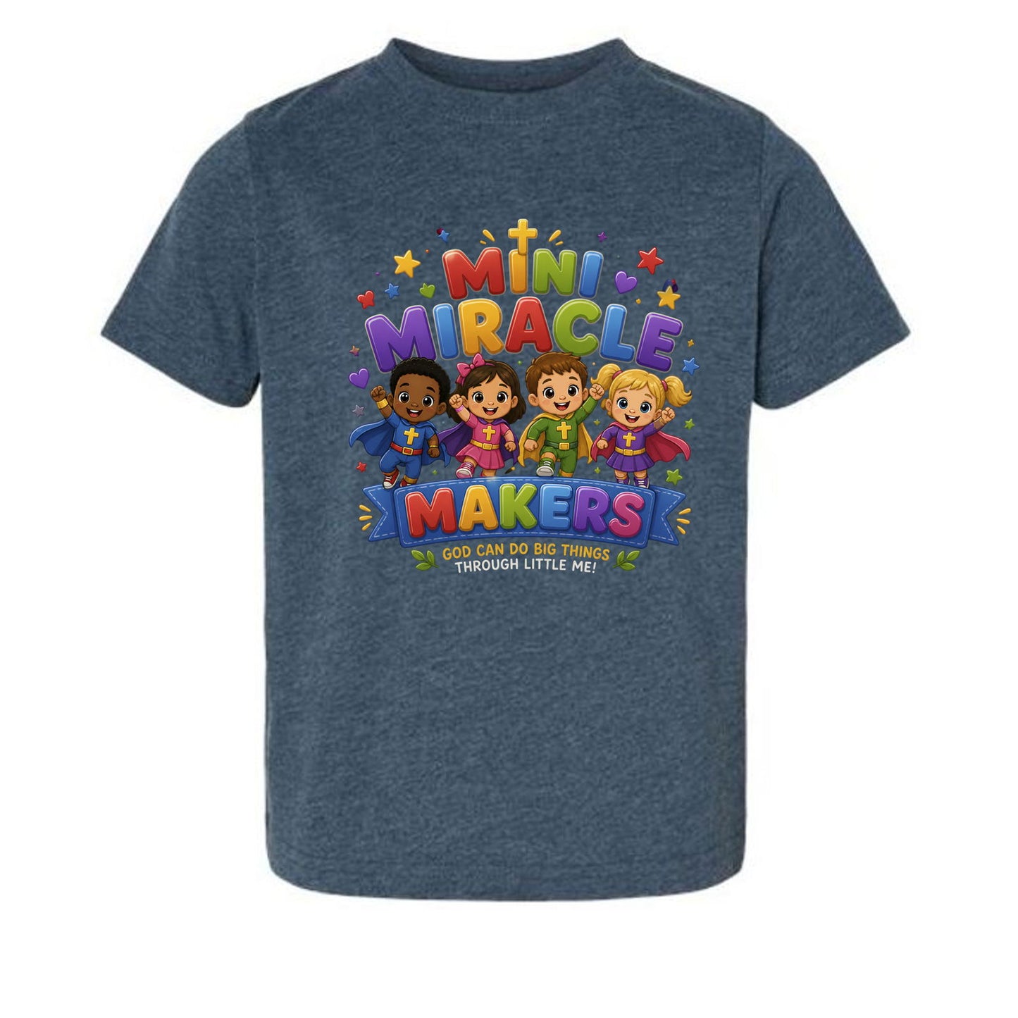 Mini Miracle Makers Christian Toddler T-shirt - ClaimedbyGodDesigns