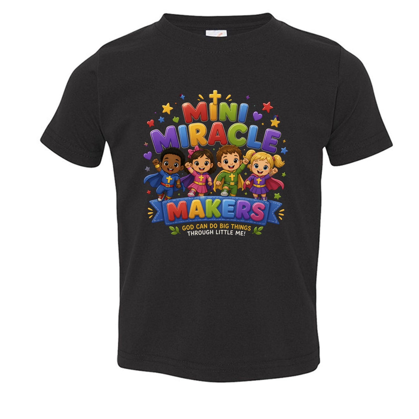 Mini Miracle Makers Christian Toddler T-shirt - ClaimedbyGodDesigns