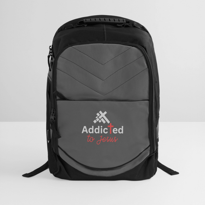 More Of Him Christian Computer Backpack - ClaimedbyGodDesigns