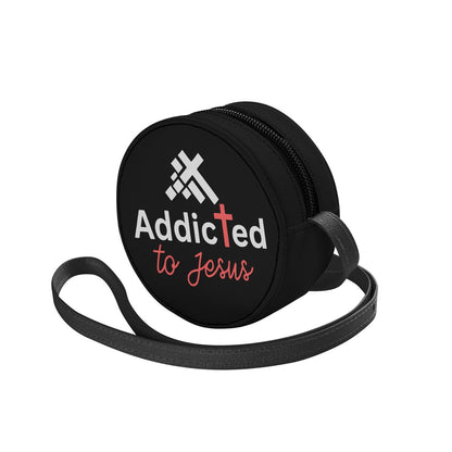 More Of Jesus Christian Kids PU Small Round Bag Children Purse - ClaimedbyGodDesigns