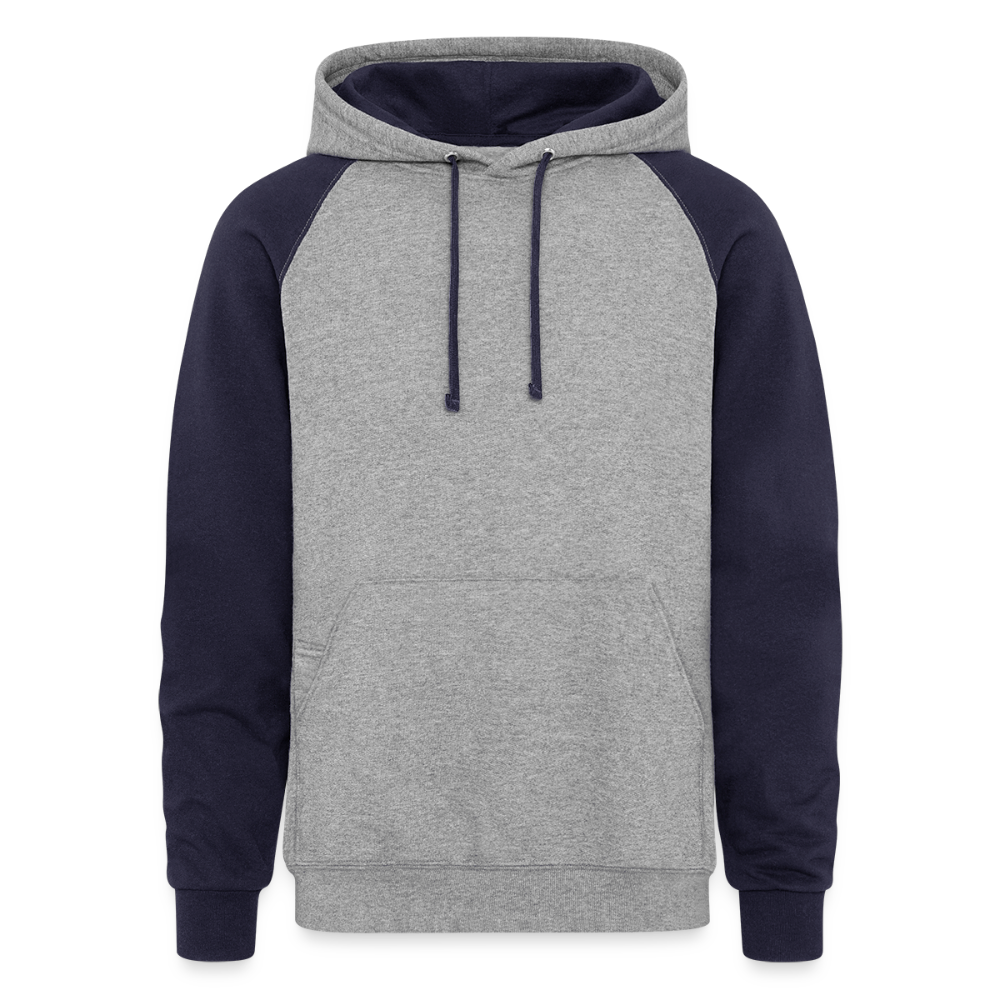 My Problem Funny Christian Unisex Colorblock Hooded Sweatshirt - ClaimedbyGodDesigns